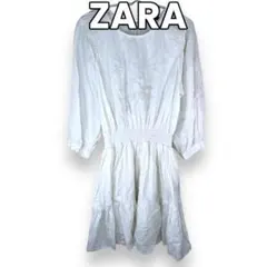 美品✨ZARA ザラ ワンピース 膝丈ワンピース M