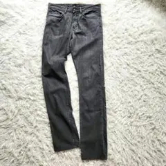 ヒューゴボス デニムパンツ ストレッチデニム ロゴボタン