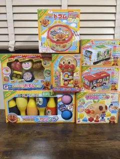 [7つセット] アンパンマン おもちゃセット まとめ売り