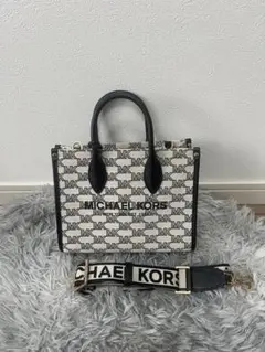 MICHAEL KORS MIRELLA MKロゴ キャンバス ショルダーバッグのサムネイル