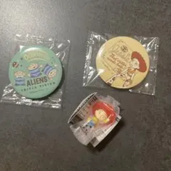 トイ・ストーリー 缶バッジ 2点セット ジェシーの目印アクセサリー