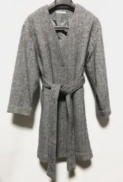 NATURAL BEAUTY BASIC  ヘリンボーンツイードコート