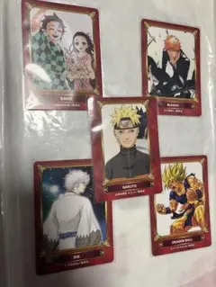 アニメキャラクターカードセット