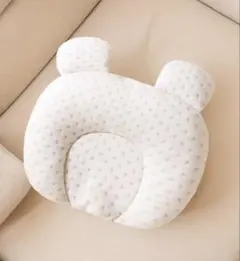 신생아 베개, 곰, 아기 베개, 도넛 모양, 베이비 마크라, 크림