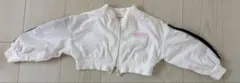 BABYDOLL ホワイト ジップアップ ジャケット 100cm