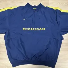 90s NIKE ナイキ ミシガン ナイロンジャケット ハーフジップ