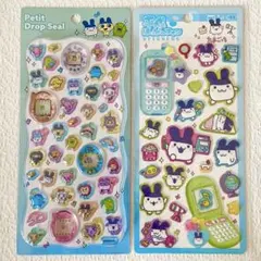 正規品 たまごっち プチドロップシール 平成はっぴーフォンステッカー みみっち