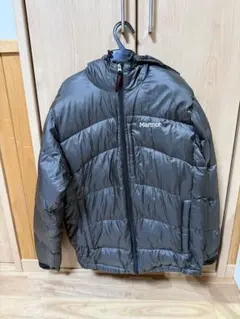 早い者勝ち　Marmot 800fillダウンジャケット グレー フード付き