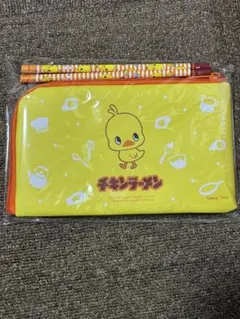 【新品】【値下げ可】チキンラーメン ステーショナリーセット ペンケース 鉛筆