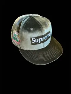Supreme Velour Box Logo New Era 7 3/8