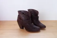 Au BANNISTER ショートブーツ