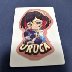 cr Crazy Raccoonグミ ステッカー うるか　URUCA