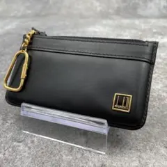【未使用級】dunhill ダンヒル　コインケース　レザー　黒　ブラック
