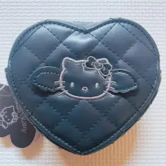 【新品】　ハローキティ　コインケース　ブラック　黒　レディース　サンリオ　キティ