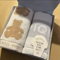 新品　未使用　ジェラートピケ　ジェラピケ　タオルハンカチ　2枚セット