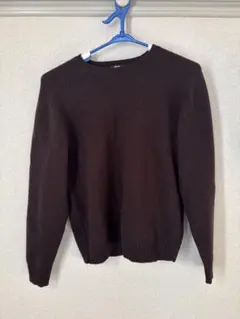 ユニクロ　UNIQLO クルーネック セーター　ニット　L