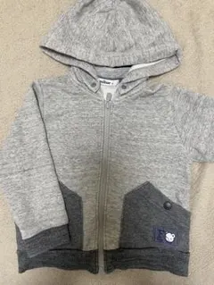 美品　familiar フード付きトレーナー 90