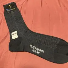 Yves Saint Laurent リブ編みソックス 25-26