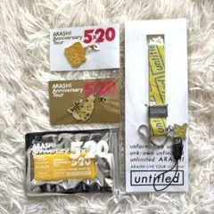 嵐 二宮和也 会場限定グッズ 5×20 ネックストラップ 黄色