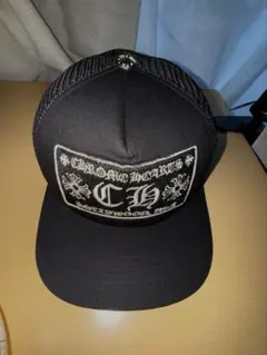 Chrome Hearts CH ブラックキャップ - メルカリ