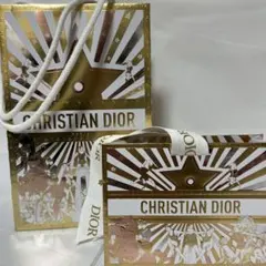 DIOR ディオール　ホリデー限定　2025 ギフトボックス　ショッパーセット