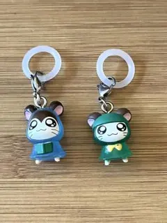 とっとこハム太郎めじるしアクセサリー　ちゅりー！ガチャ　かぶるくん　のっぼくん