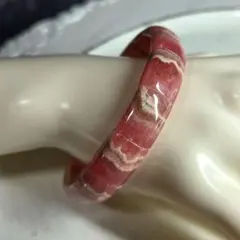 天然石 インカローズ ロードクロサイト バングル ブレスレット