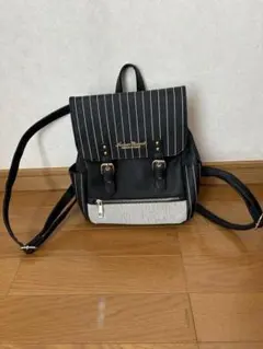 ストライプデザインリュック