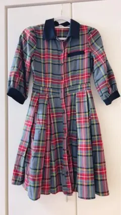 【美品】titty&Co. タータンチェック柄　ワンピース