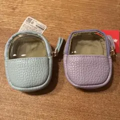 カラビナ付きミニポーチ 2ケまとめ