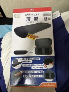 【任天堂ライセンス商品】スリムハードケースNintendoSwitch2ブラック