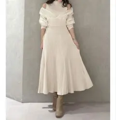 MERCURYDUO ニットワンピース