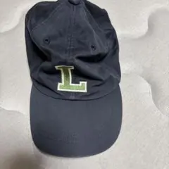LACOSTE キャップ ネイビー Lロゴ刺繍