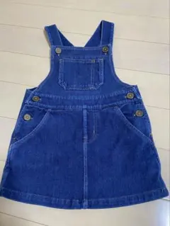 デニム ジャンバースカート 95