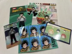 緑谷出久 ステッカー・ポストカード　ヒロアカ　オープンスクール