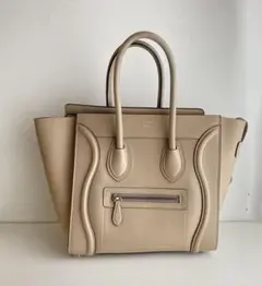 【超美品】セリーヌ　旧ロゴ　ラゲージマイクロ　Dune 保証書付