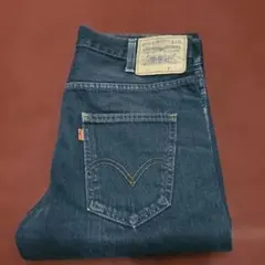 リーバイス606ブラックオレンジタブw30アメリカusa製