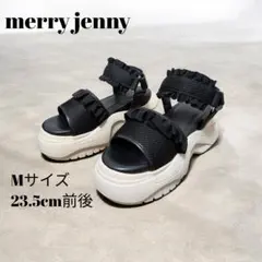 merry jenny メリージェニー フリルストラップスニーカー 厚底 Mのサムネイル