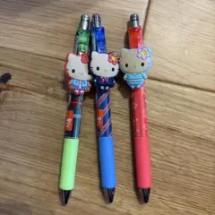 ハローキティ シャーペン 2本セット ゼブラ 日焼けキティ シャープ