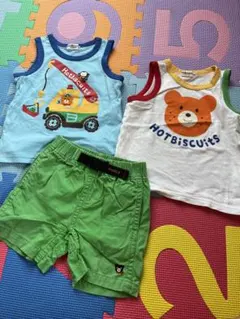 ミキハウス　 3点 上下セット