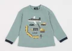 クレードスコープ(kladskap) 乗り物アップリケトレーナー