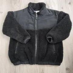 GLOBAL WORK フリースジャケット 110 ブラック