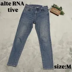 【alte RNA tive】アールエヌエー（M）スキニージーンズ ライトブルー