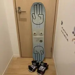 バタレオン スノーボード 110cm 2点セット