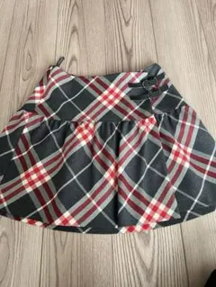 BURBERRY巻ミニスカート