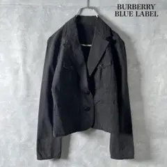 BURBERRY BLUE LABEL ロゴ刺繍 テーラードジャケット N783のサムネイル
