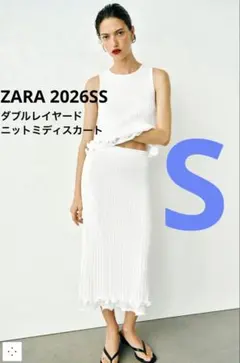 ZARA】ザラ M ZW COLLECTIONドットプリントペンシルスカート - メルカリ