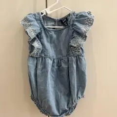 baby GAP デニム　ロンパース 6-12ヶ月