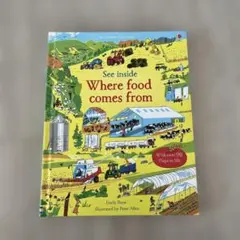 洋書　Where food comes from