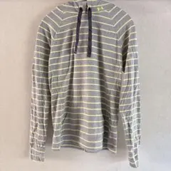 Under Armour セミフィット パーカー SM/P グレーイエロー
